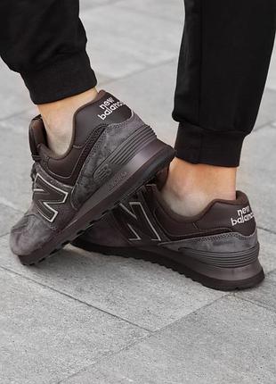 Кроссовки new balance 574 classic termo 4