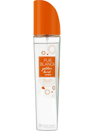 Жіноча туалетна вода avon pur blanca golden burst 50 мл