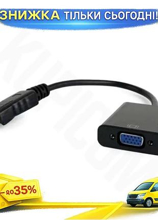 Ku переходник displayport m universal fit - vga f cablexpert черный 15 см адаптер для монитора видео п uni2l_k