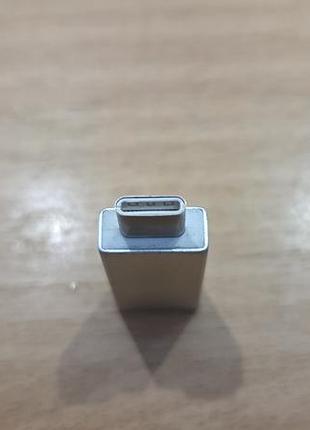 Переходник - адаптер aiffect usb type a - usb type c 2