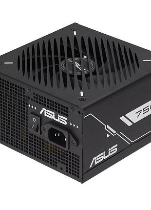 Блок питания asus prime 750w atx 80 plus gold с вентилятором 135 мм black (90ye00u3-b0na00)