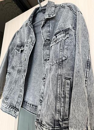 Джинсова куртка zara 3