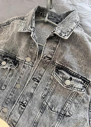 Джинсова куртка zara 4