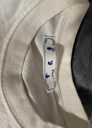 Футболка off white 3