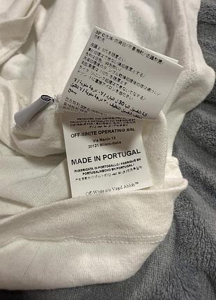 Футболка off white 8