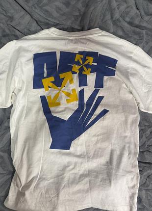 Футболка off white 4