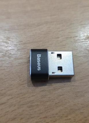 Переходник - адаптер baseus usb type c - usb type a