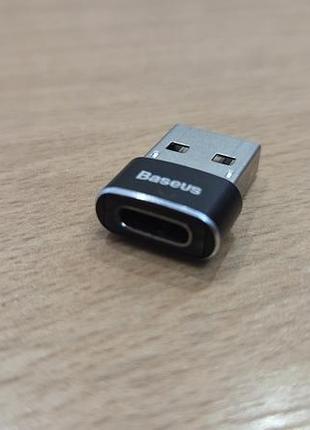 Переходник - адаптер baseus usb type c - usb type a 2
