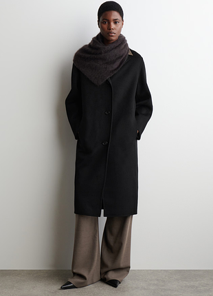 Пальто женское cos double-faced wool long coat / s