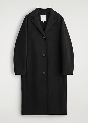 Пальто женское cos double-faced wool long coat / s 6