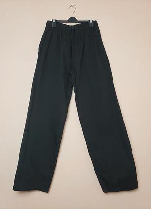 Рабочие брюки tibard workwear черные на резинке, унисекс, m