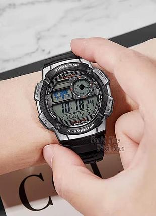 Мужские часы casio ae-1000w-1b 2