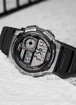Мужские часы casio ae-1000w-1b 4