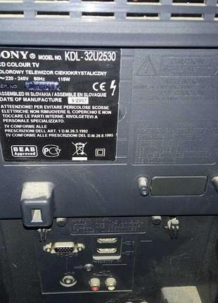 Телевизор б/у sony kdl-32u2530 3