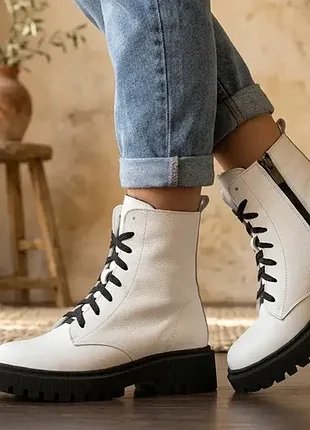 Женские демисезонные ботинки. р.36-41. кожа!