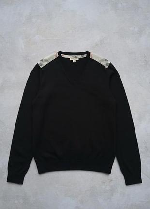 Кашемировый свитер burberry × barbour