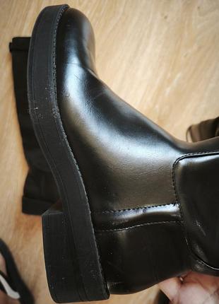 Высокие деми сапоги zara 4