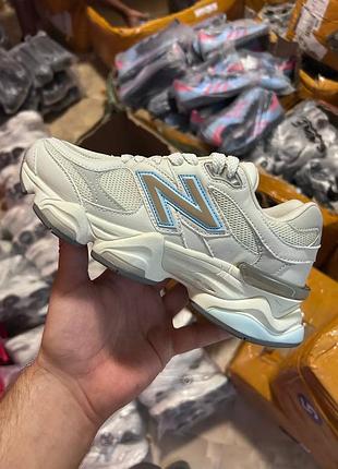 👟 кроссовки new balance 9060 raincloud quarry blue / наложка bs👟