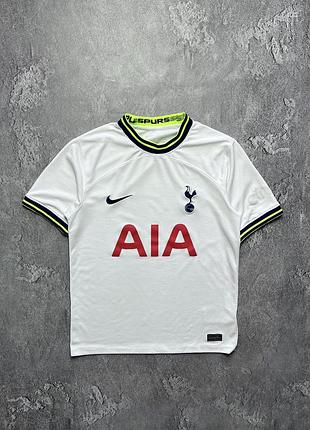 Vintage винтажная футболка джерси nike tottenham найк тоттенхем big swoosh logo size s