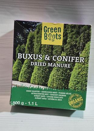 Органічне добриво green boots buxus & conifer для самшиту та хвойних рослин