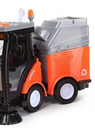 Машина комунальна інерційна 98022 озвучена, зі світлом, в коробці yg toys