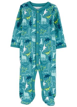 Хлопковый человечек carters sleep &amp; play, 3m, 6m, 9м