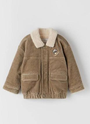 Вельветова куртка zara для хлопчика