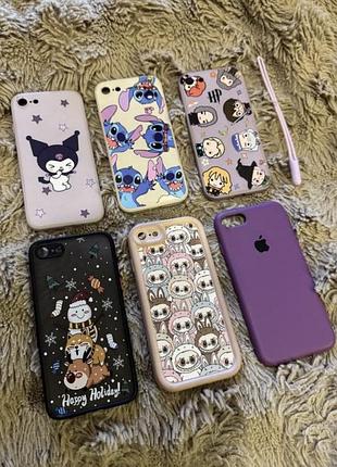 Детские чехлы на iphone 8 se.