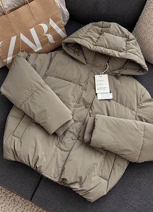 Куртка курточка єврозима зимова zara