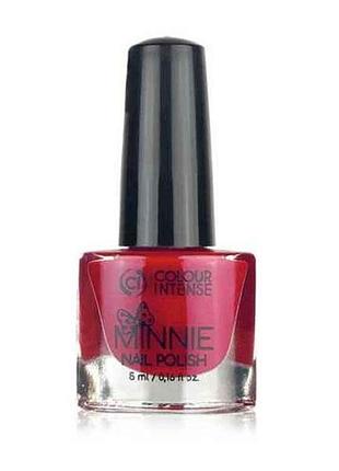 Лак для нігтів mini 019 (np-16) червоний 5ml тм colour intense