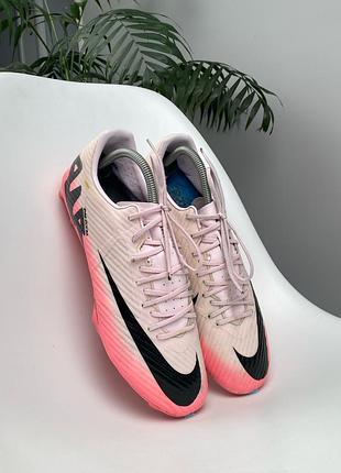 Оригінальні футбольні бутси nike zoom mercurial рожеві 45 р. 29 см