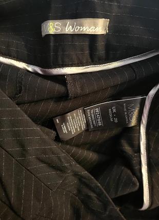 Брюки в полоску m&amp;s 4