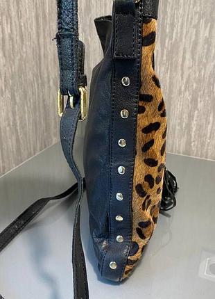 Шкіряна сумка river island 4