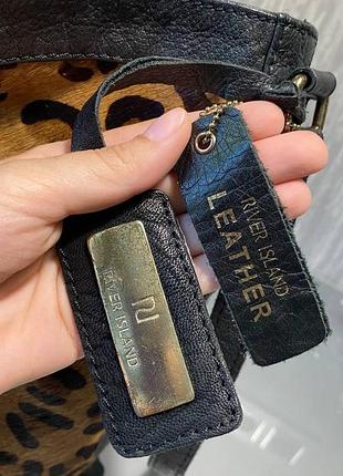 Шкіряна сумка river island 6