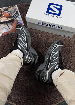 Salomon xt-6 gore-tex black&amp;grey 2