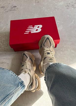 New balance 9060 beige brown blue 9