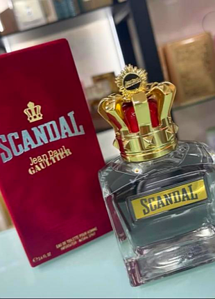 Парфюм для мужчин scandal pour homme jean paul gaultier 100 мл жан поль готит скандал пурпур ор духи мужественные парфюм мужские подарок