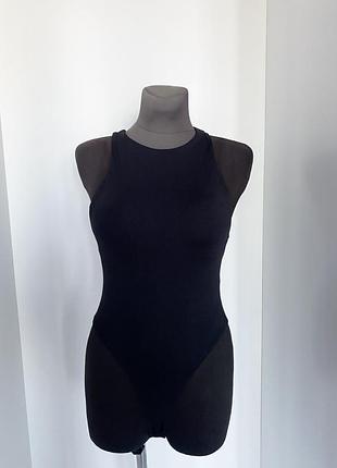 Боді чорне zara s-m масло