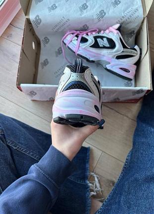 New balance 530 custom black pink 6