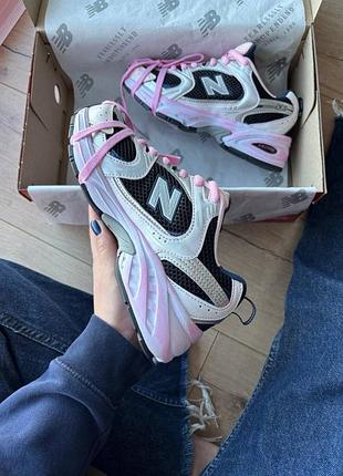 New balance 530 custom black pink 5