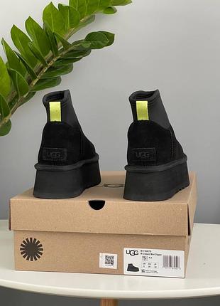 Жіночі угги ugg classic mini dipper black 4