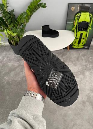 Жіночі угги ugg classic mini dipper black 7