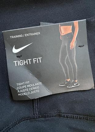 Лосини легінси nike чорні 5