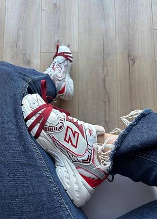 New balance 530 custom blood white 6