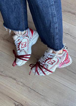 New balance 530 custom blood white 9