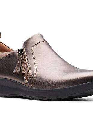 Туфли из натуральной кожи clarks 39-39,5