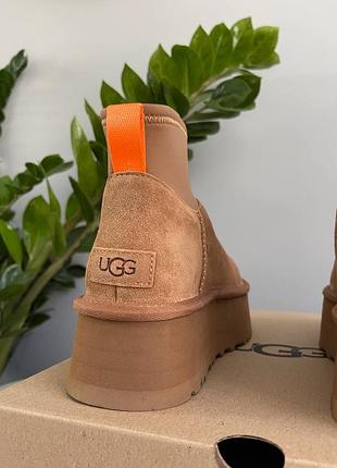 Угги жіночі ugg classic mini dipper chestnut 5
