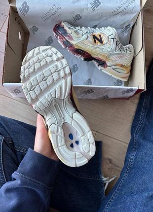 New balance 530 custom beige red 4