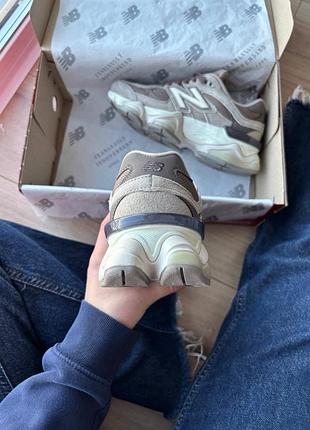 New balance 9060 brown white 5