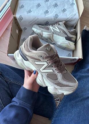 New balance 9060 brown white